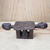 Wood sculpture, 'Dogon Throne' - Handcrafted Wood Marriage Stool Sculpture from Ghana (image 2) thumbail