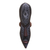 African wood mask, 'Dan Adornment' - Hand Carved African Wood Embellished Dan Mask from Ghana