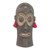 African wood mask, 'Chihongo' - Hand-Carved Chokwe Chihongo Sese Wood African Mask thumbail