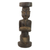 Escultura de madera - Escultura artesanal de madera de sesé de un hombre yoruba de Ghana
