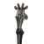 Wood walking stick, 'Noble Giraffe' - Hand Carved Decorative Sese Wood Giraffe Walking Stick (image 2c) thumbail