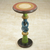 Wood accent table, 'Family Love' - Handcrafted Cedar Wood Family-Themed Accent Table from Ghana (image 2) thumbail
