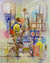 'Ladder of Life' - Original Signed Abstract Painting Exploring Upward Mobility thumbail