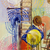 'Ladder of Life' - Original Signed Abstract Painting Exploring Upward Mobility (image 2b) thumbail