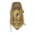 African wood mask, 'Ngondo Festival' - Handcrafted African Sese Wood Festival Mask from Ghana (image 2a) thumbail