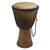 Wood djembe drum, 'Good Energy' - Wood djembe drum (image 2b) thumbail