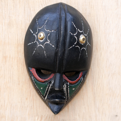 African wood mask, Stellar Thoughts