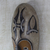 African wood mask, 'Fang Beauty' - Hand-Carved Sese Wood Fang Beauty Hand-Painted African Mask (image 2d) thumbail