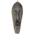 African wood mask, 'Songye Man' - Hand-Carved Songye Man African Sese Wood Wall Mask