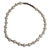 Halskette aus Holzperlen - Lange Perlenkette aus Sese-Holz, handgefertigt in Ghana