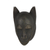 Máscara de madera africana - Máscara tribal glebo de madera de sesé tallada artesanal ghanesa