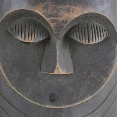 Máscara de madera africana - Máscara de madera de África Occidental estilo Baga de Ghana