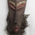 Afrikanische Holzmaske - Holzmaske mit Jutebart von African Artisan