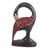 Wood sculpture, 'Sankofa' - Hand Carved Sese Wood Bird Sculpture from West Africa thumbail