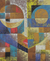 'Subtle Look' - Colorido Cubista Acrílico sobre Lienzo Pintura Africana
