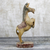 estatuilla de madera - Estatuilla de caballo de madera de África occidental de madera de sese tallada a mano