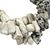 Agate beaded bracelet, 'Speckled Wonder' - Handcrafted Agate Beaded Bracelet from Ghana (image 2c) thumbail