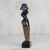 Wood statue, 'Akonobaa' - Handmade Sese Wood African Statue Sculpture