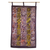 Cotton batik wall hanging, 'African Heritage' - African Heritage Cotton Batik Multi-Colored Wall Hanging