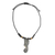 Wood pendant necklace, 'Osun Kukurudu' - Hand Carved Sese Wood Elephant Pendant Necklace (image 2c) thumbail