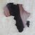 Ebony wood wall art, 'Map of Africa' - Hand Carved Ebony Wood Map of Africa Wall Art from Ghana (image 2) thumbail