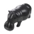Estatuilla de caoba - Estatuilla de hipopótamo de caoba tallada a mano procedente de Ghana