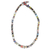 Halskette mit Gliedern aus recyceltem Papier, „Eco Nkonson“ – Halskette mit Gliedern aus recyceltem Papier aus Ghana