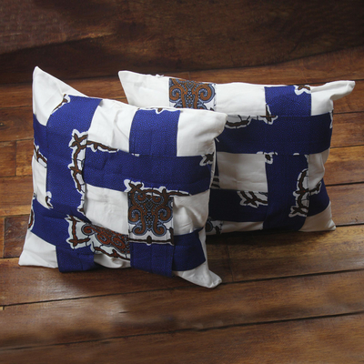 Western Cotton Throw Pillow