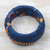 Cotton bangle bracelet, 'Oboshie' - Handmade African Cotton Print Fabric Bangle Bracelet