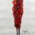 'Mommy' - Expressionist Painting of a Woman in Red from Ghana
