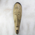 African wood mask, 'Fang Ngil Male' - Handcrafted Oblong Ivory Colored Sese Wood African Mask thumbail
