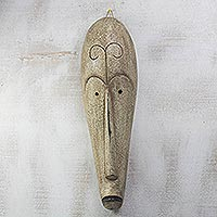 African wood mask, 'Fang Ngil'