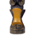 Holzskulptur - Handgeschnitzte königliche sitzende Mutterskulptur aus Sese-Holz