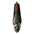 African wood mask, 'Watchful Crocodile' - Hand Carved African Sese Wood Crocodile and Giraffe Mask (image 2a) thumbail