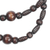 Wood beaded necklace, 'Sisterhood' - Sese Wood Multi-Strand Beaded Necklace from Ghana (image 2c) thumbail