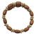 Wood beaded wrap bracelet, 'With the Grain' - Wood Bead and Disc Wrap Bracelet (image 2a) thumbail