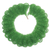 Statement-Halskette aus recycelten Glasperlen - Grüne Statement-Halskette mit recycelten Glasperlen aus Ghana