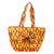 Cotton tote, 'Bow Tie Dream' - African Kente Cotton Bow Tie Shoulder Tote Bag with Pocket