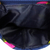 Rucksack mit Kordelzug aus Baumwolle, 'Bright Suns - Blauer Baumwoll-Rucksack mit Kordelzug und gelben und rosafarbenen Sonnen