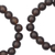 Recycled glass beaded stretch bracelets, 'Coffee Sensation' (pair) - Brown Recycled Glass Beaded Stretch Bracelets (Pair) (image 2c) thumbail