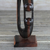 Ebony wood sculpture, 'Balance and Strength' - Ebony Wood Hand Carved Sculpture of Two Figures from Ghana (image 2c) thumbail