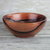 Ebony wood decorative bowl, 'Nature's Richness' - Hand-Carved Polished Ebony Wood Decorative Bowl (image 2b) thumbail