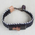 Wood and leather pendant bracelet, 'African Celebration' - Sese Wood and Leather Pendant Bracelet from Ghana (image 2b) thumbail