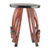 Wood accent table, 'Antelope Glory' - Antelope-Themed Cedar Wood Accent Table from Ghana