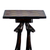 Cedar wood accent table, 'Watch My Back' - Handcrafted Giraffe Cedar Wood Accent Table from Ghana