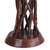 Wood accent table, 'Red Wood' - Red Cedar Wood Accent Table Crafted in Ghana (image 2f) thumbail