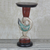 Wood accent table, 'Supporting Sankofa' - Cedar Wood Sankofa Accent Table from Ghana thumbail