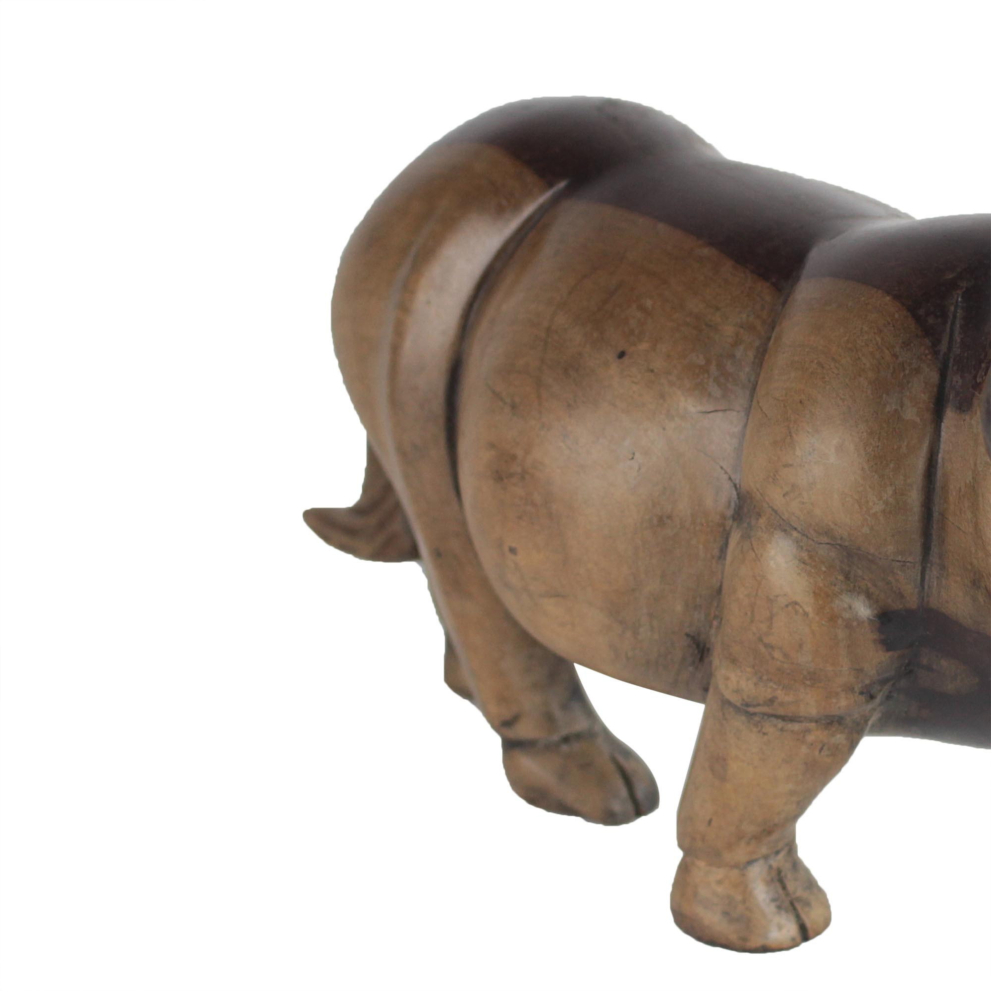 Ebony Wood Water Buffalo Sculpture from Ghana Lowing Water Buffalo NOVICA