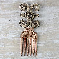 Featured review for Wood decorative comb, Dwennimmen Style