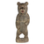 Wood sculpture, 'Roaring Bear' (11 inch) - Hand-Carved Rustic Wood Bear Sculpture from Ghana (11 in.) thumbail